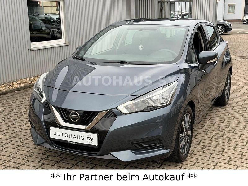 Gebraucht Nissan Micra Acenta 71 PS (52 kW) 2017 Grau Kleinwagen