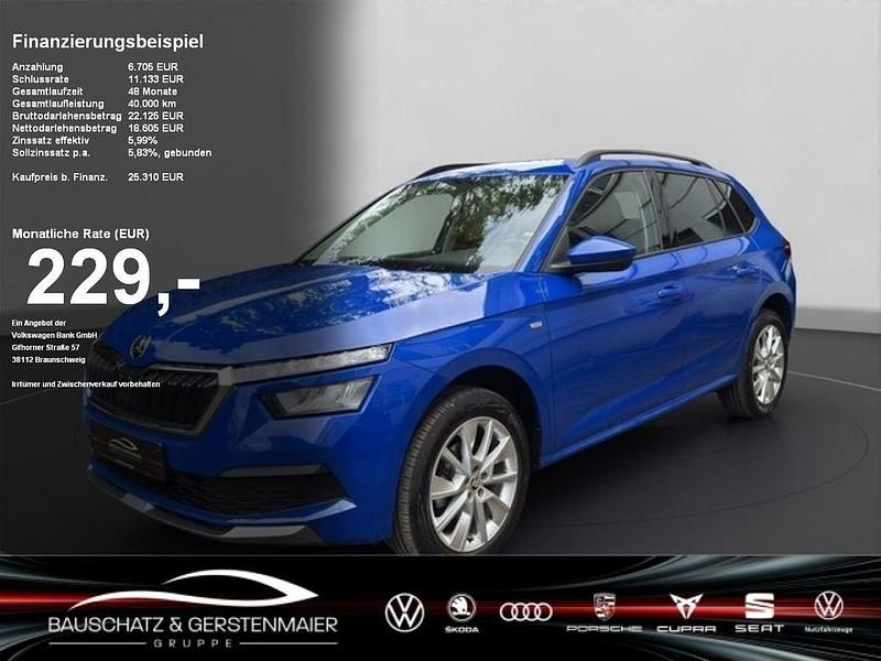 Energyblau Gebraucht 2022 Skoda Kamiq Tour SUV | 24.880 € (Fairer Preis) - Bild 1/4