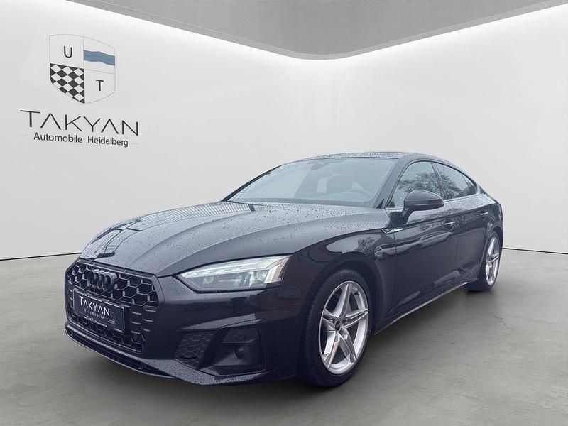 Schwarz Gebraucht 2023 Audi A5 Sportback S-Line Kleinwagen | 28.990 € (Guter Preis) - Bild 1/4