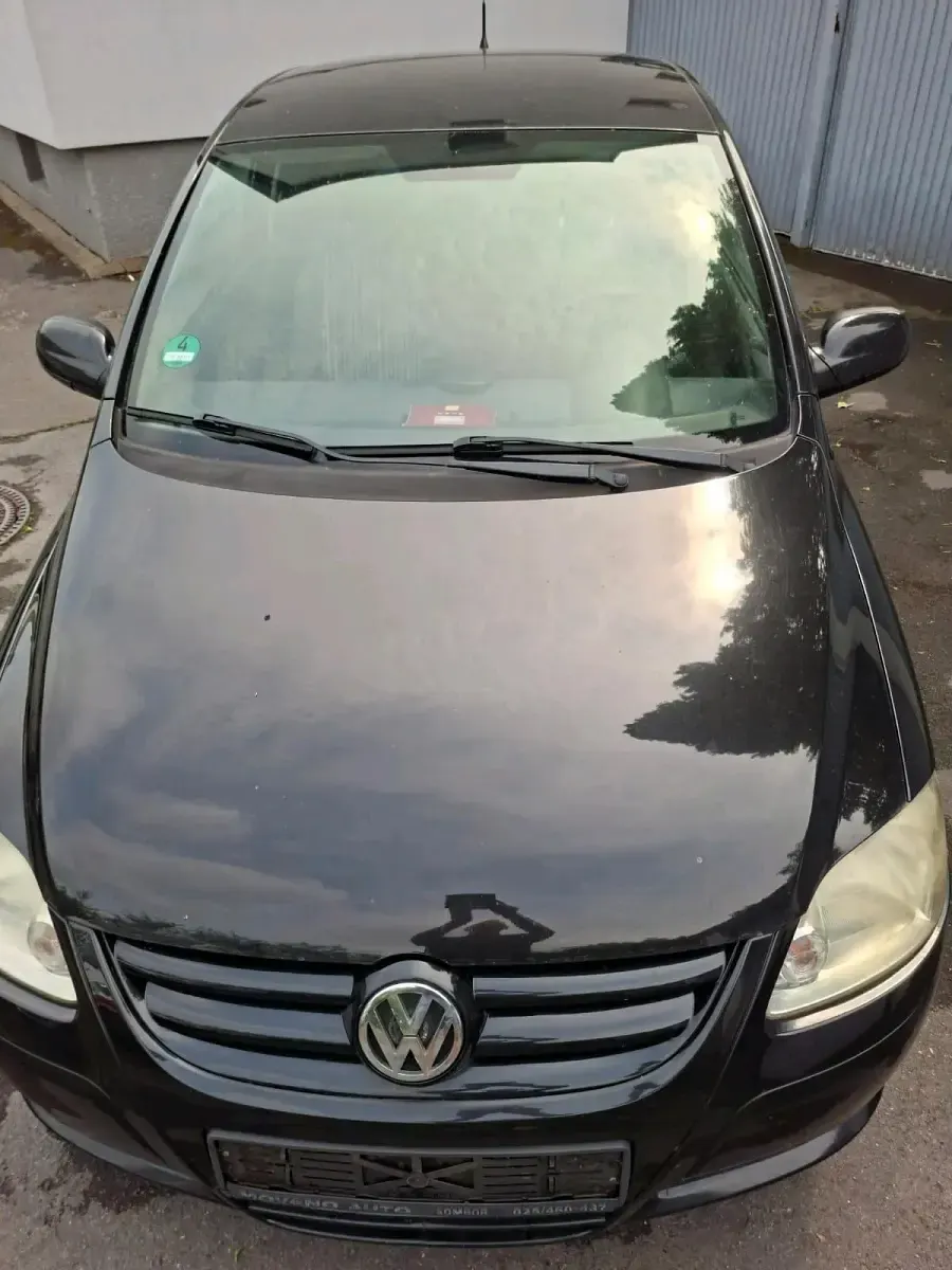 Gebraucht VW Fox 75 PS (55 kW) 2007 Schwarz Kleinwagen