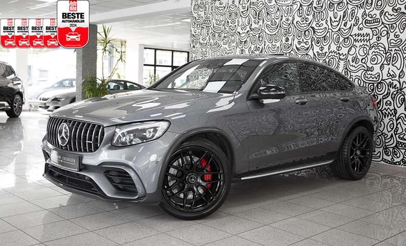 Selenitgrau metallic Gebraucht 2019 Mercedes GLC63 AMG AMG Coupé | 46.970 € (Teuer) - Bild 1/3