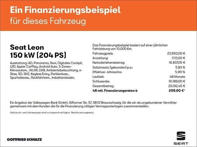 Gebraucht 2022 Cupra Leon | 23.950 € (Superpreis) - Bild 1/1