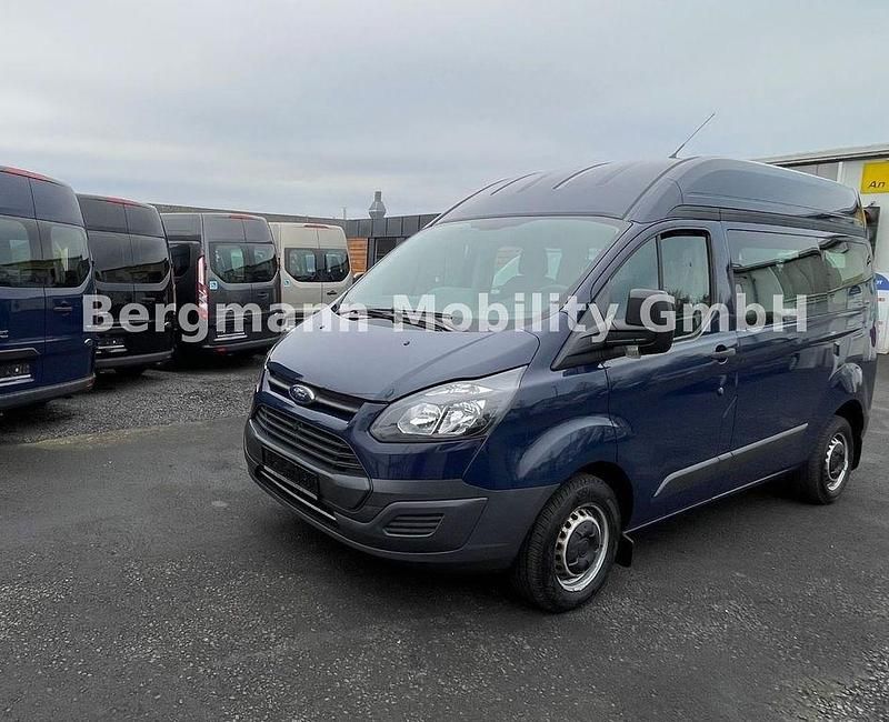 Gebraucht Ford Transit Custom 105 PS (77 kW) 2017 Blazerblau Van / Kleinbus