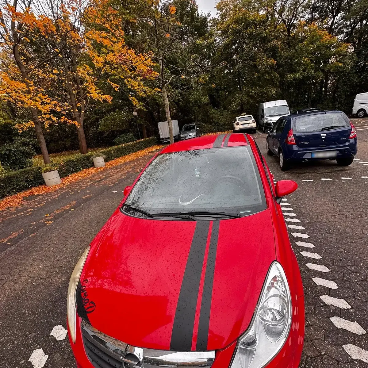 Gebraucht Opel Corsa S 80 PS (58 kW) 2008 Rot Kleinwagen
