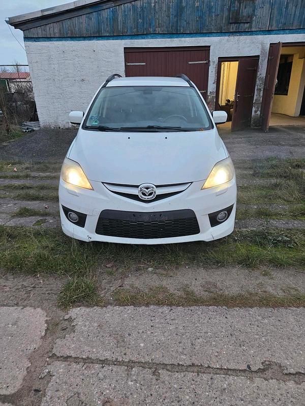 Gebraucht Mazda 5 143 PS (105 kW) 2009 Weiß Van / Kleinbus