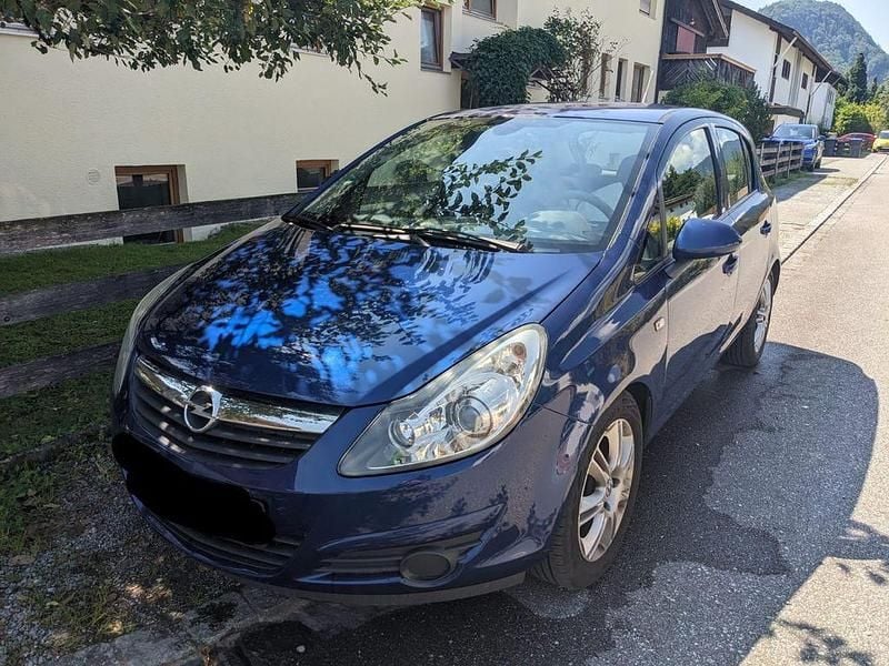 Blau Gebraucht 2008 Opel Corsa Limousine | 1.300 € (Superpreis) - Bild 1/4