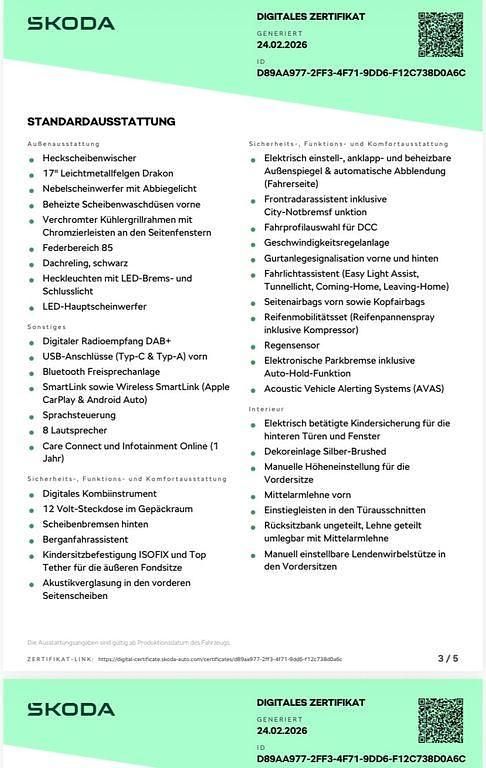 Gebraucht Skoda Superb 218 PS (160 kW) 2022 Blau Kombi