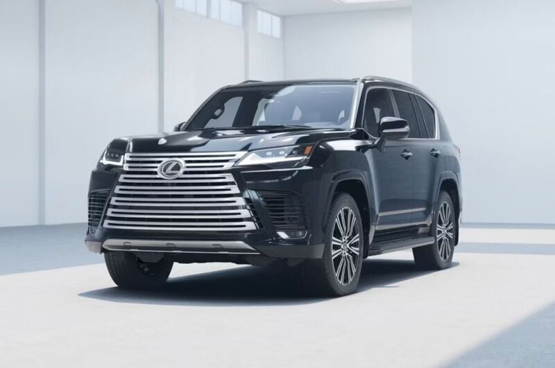 Schwarz Neu 2025 Lexus LX600 Luxury Line SUV | 115.500 € - Bild 1/4