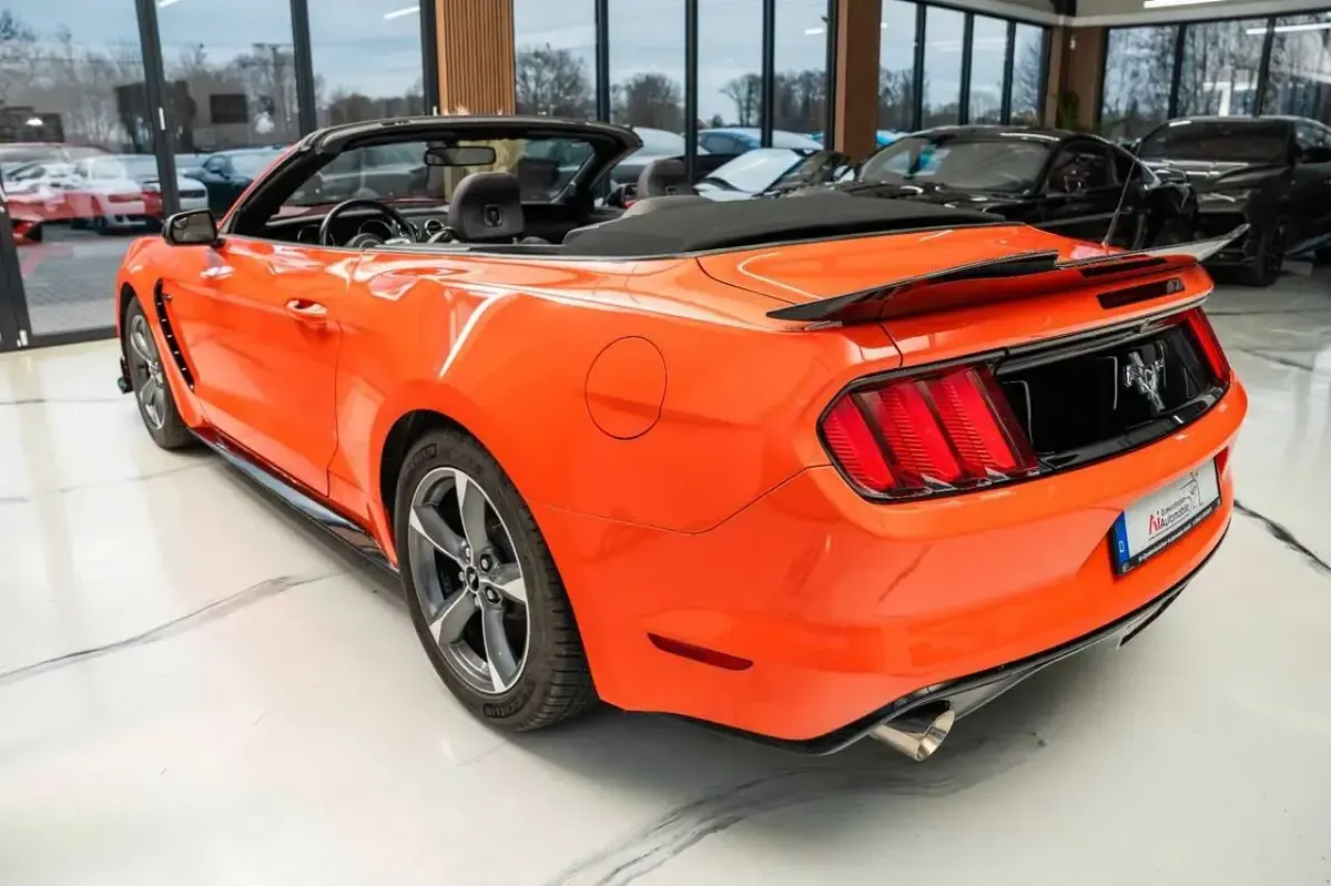 Occasion Ford Mustang Basis 305 ch (224 kW) 2015 Orange Cabriolet