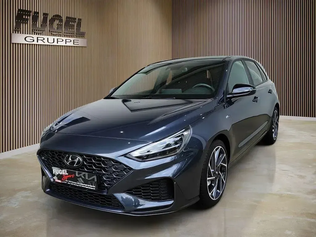 Gebraucht Hyundai i30 N Line 160 PS (117 kW) 2022 Dark knight / mic Limousine