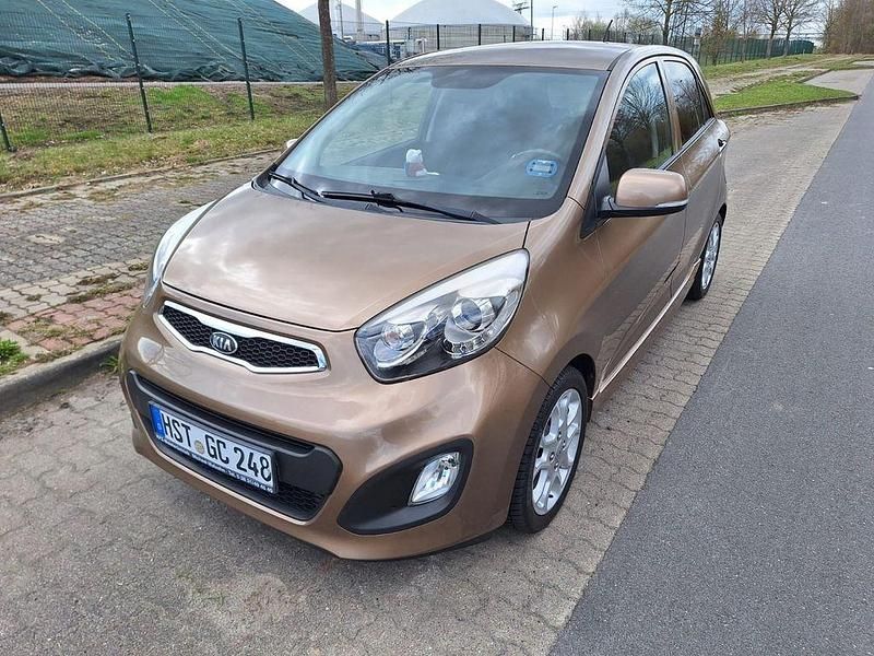 Gebraucht Kia Picanto Platinum Edition 86 PS (63 kW) 2013 Braun Kleinwagen