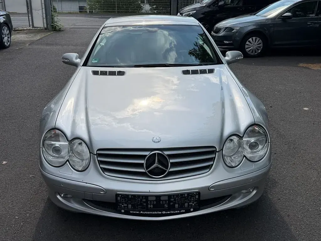 Gebraucht Mercedes SL500 306 PS (225 kW) 2001 Silber Cabrio