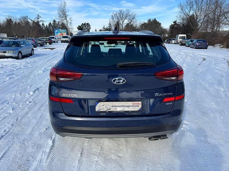 Gebraucht Hyundai Tucson Premium 177 PS (130 kW) 2019 Blau SUV
