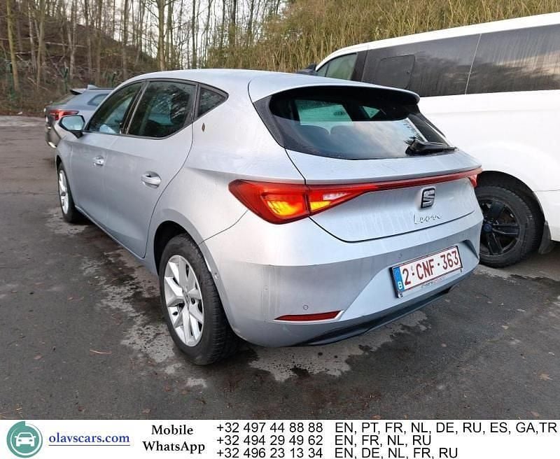 Gebraucht Seat Leon 116 PS (85 kW) 2022 Silber Limousine
