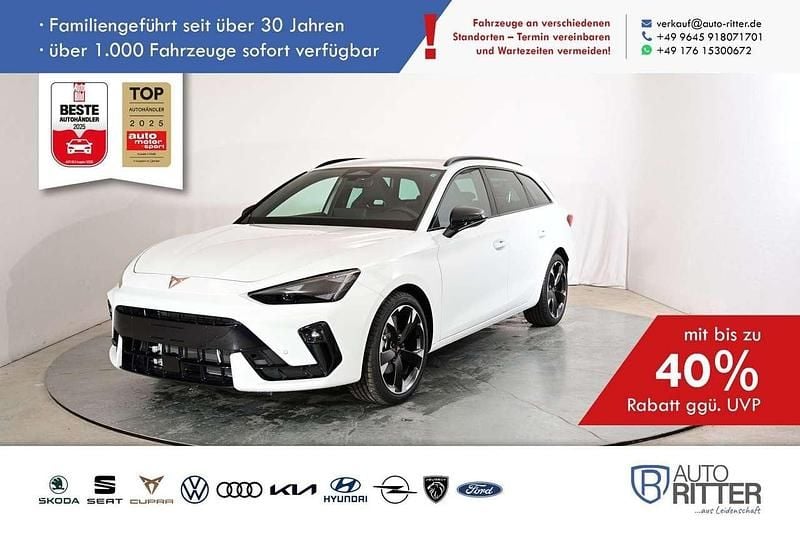 Glacial weiß metallic/weiß Neu 2025 Cupra Leon Kombi | 32.390 € (Superpreis) - Bild 1/4