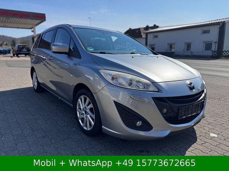 Gebraucht Mazda 5 Center-Line 116 PS (85 kW) 2011 Silber Van / Kleinbus
