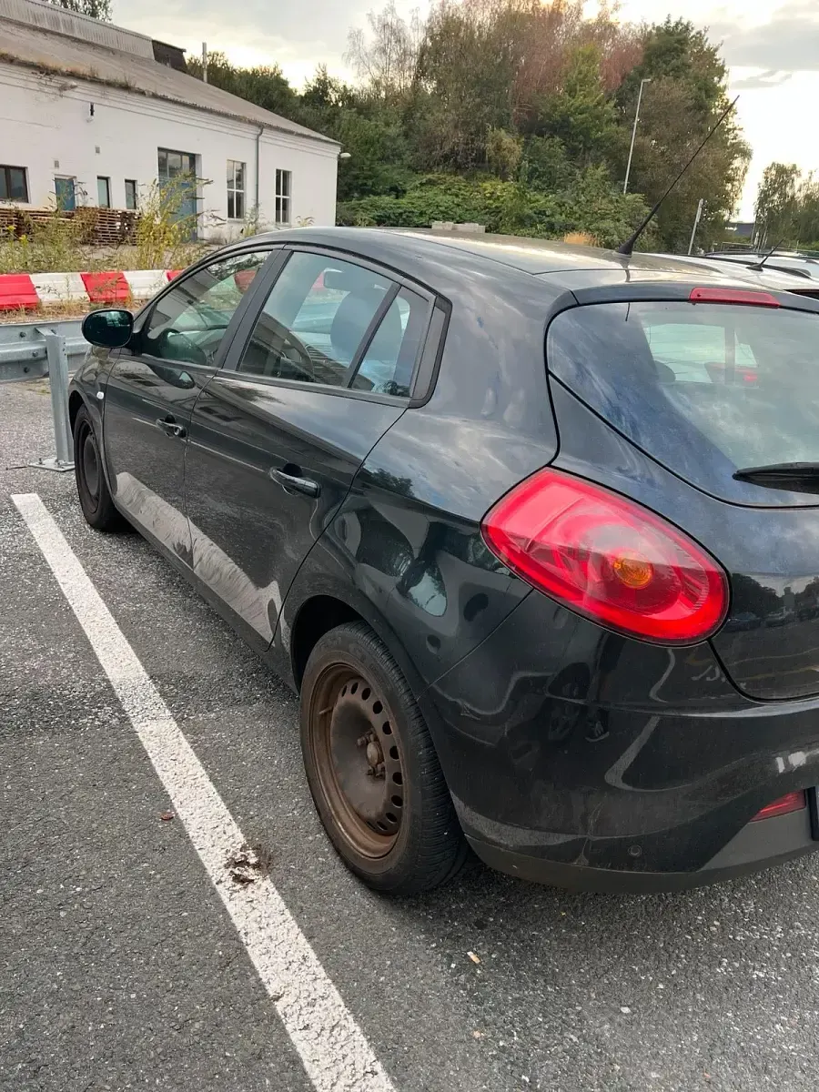 Gebraucht Fiat Bravo 2008 Schwarz Kleinwagen