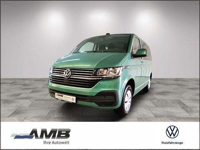 Bay leaf green metallic Gebraucht 2022 VW T6.1 Comfortline Van | 37.950 € (Guter Preis) - Bild 1/3