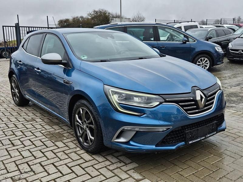 Gebraucht Renault Mégane GT Line GT-Line 132 PS (97 kW) 2017 Blau Limousine
