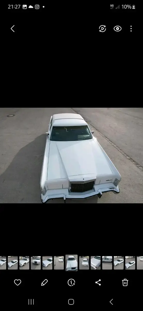 Gebraucht Lincoln Continental 1977 Weiß Limousine