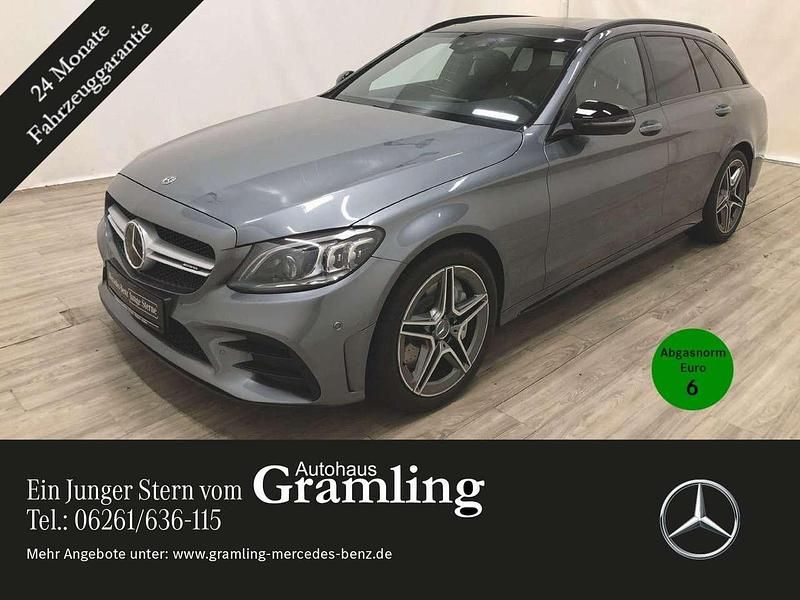 Selenitgrau (metallic) Gebraucht 2020 Mercedes C43 AMG AMG Kombi | 33.749 € (Fairer Preis) - Bild 1/4