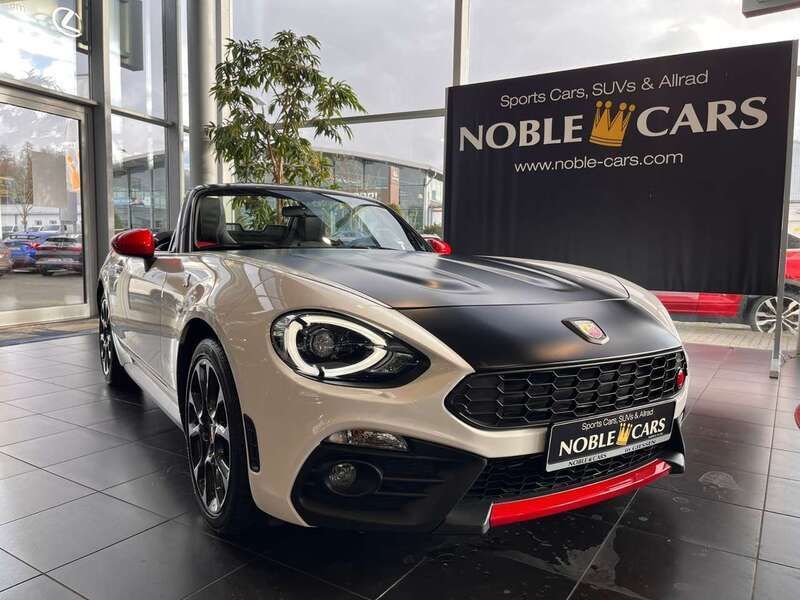Colore esterno (arctic white Gebraucht 2018 Abarth 124 Spider Turismo Cabrio | 32.980 € (Fairer Preis) - Bild 1/4