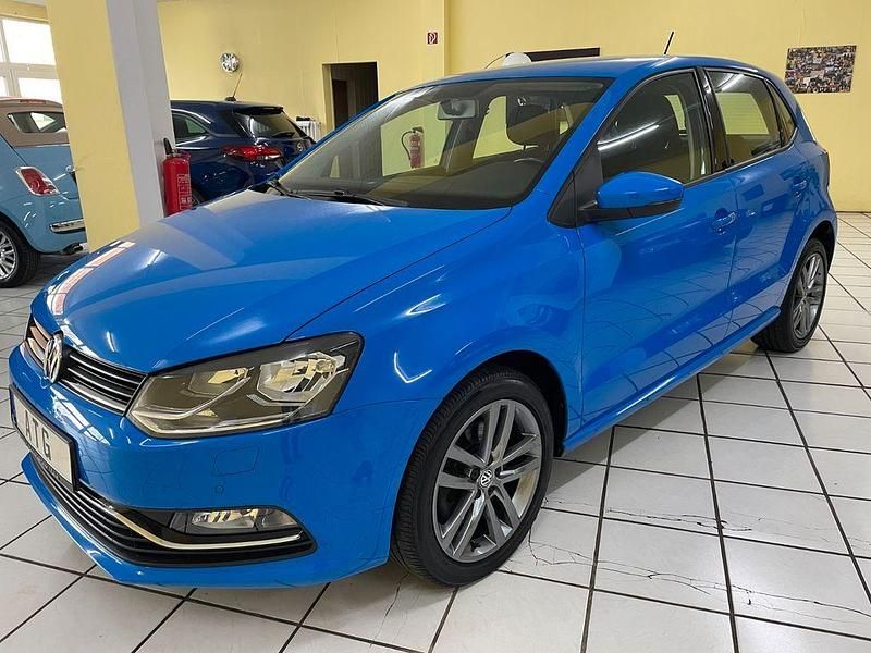 Gebraucht VW Polo Highline 110 PS (80 kW) 2015 Blau Limousine