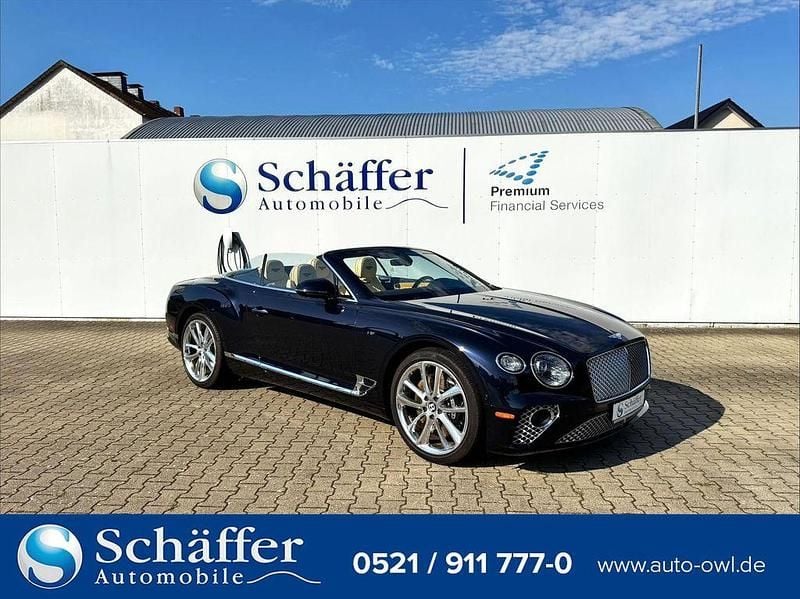 Gebraucht Bentley Continental GT Convertible Mulliner 549 PS (403 kW) 2021 Dark sapphire pearl dark sapphire pearl Cabrio