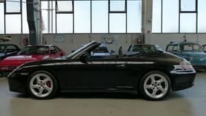Basaltschwarz Gebraucht 2004 Porsche 911 Carrera 4S Cabriolet Cabrio | 47.950 € (Superpreis) - Bild 1/4