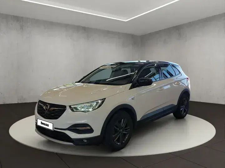 Jade weiß (uni) Gebraucht 2021 Opel Grandland X Design Edition SUV | 16.950 € (Guter Preis) - Bild 1/4