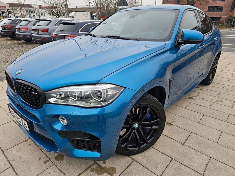 Long beach blue metallic Gebraucht 2017 BMW X6 M Performance SUV | 47.950 € (Fairer Preis) - Bild 1/4