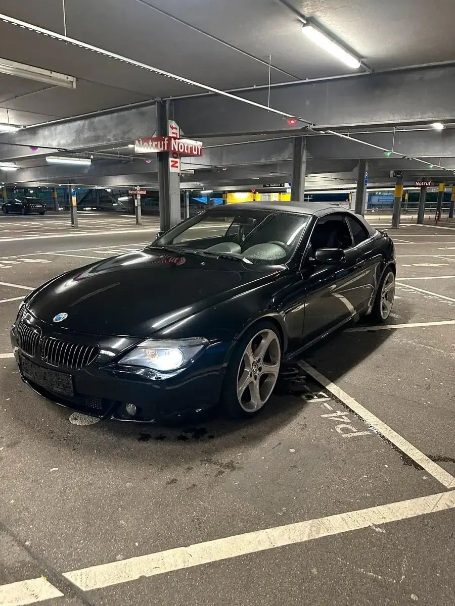 Gebraucht BMW 645 Cabriolet 334 PS (245 kW) 2004 Schwarz Cabrio