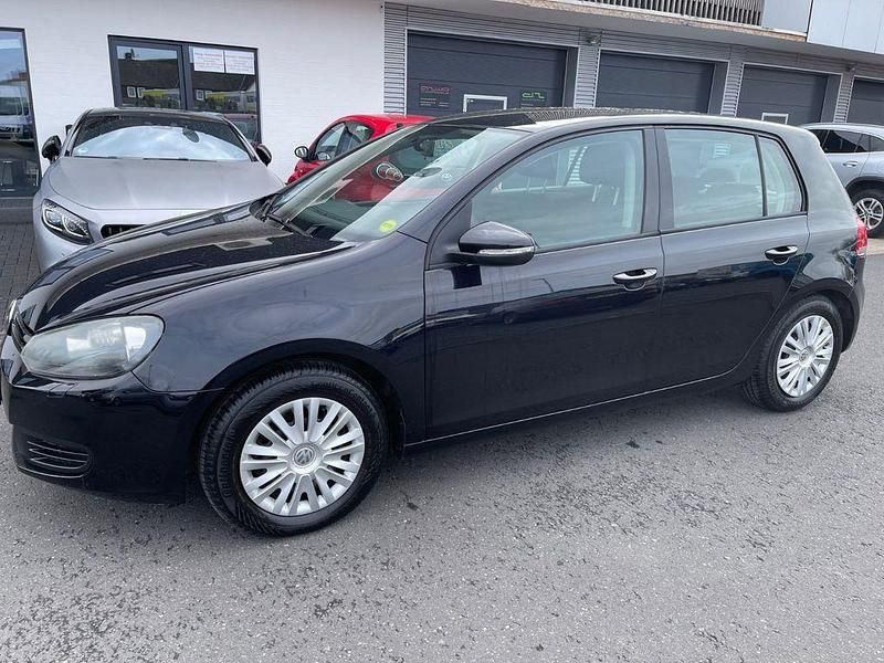 Gebraucht VW Golf VI Trendline 80 PS (58 kW) 2010 Schwarz Kleinwagen