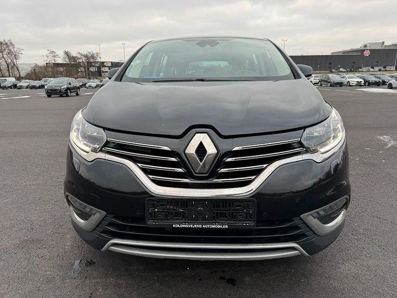 Gebraucht Renault Espace Intens 131 PS (96 kW) 2017 Schwarz Van / Kleinbus