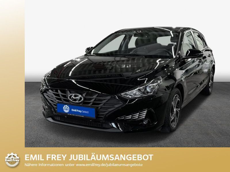 Phantom black mineraleffekt Gebraucht 2022 Hyundai i30 Select Limousine | 16.750 € (Guter Preis) - Bild 1/3