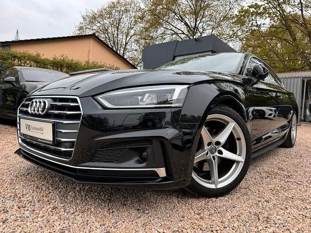 Schwarz Gebraucht 2019 Audi A5 Sportback S-Line Limousine | 27.990 € (Guter Preis) - Bild 1/4