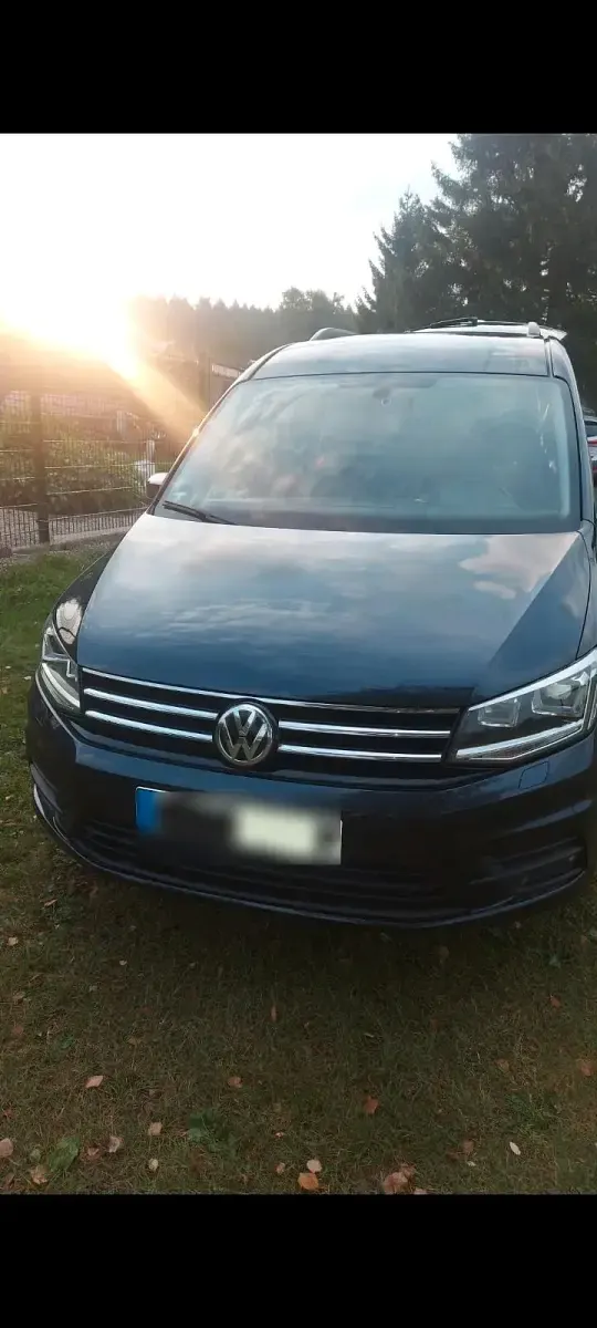 Gebraucht VW Caddy Maxi 150 PS (110 kW) 2017 Blau Van / Kleinbus