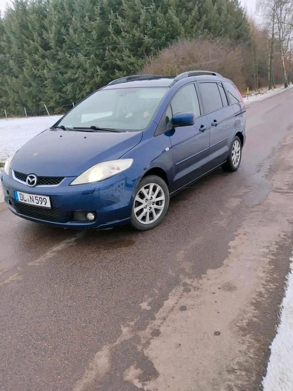 Blau Gebraucht 2007 Mazda 5 Van / Kleinbus | 650 € (Superpreis) - Bild 1/3