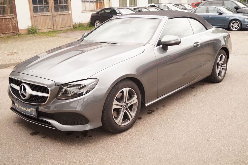 Selenitgrau metalliclack Gebraucht 2019 Mercedes E220 Cabrio | 34.000 € (Guter Preis) - Bild 1/4