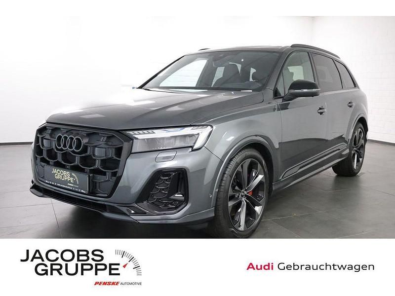 Grau Gebraucht 2024 Audi Q7 S-Line SUV | 83.960 € (Teuer) - Bild 1/4