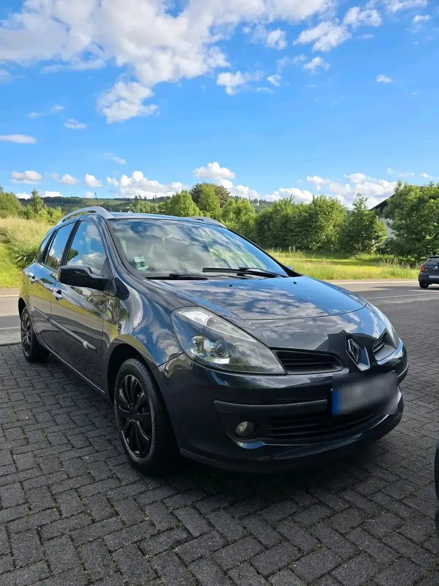 Gebraucht Renault Clio 75 PS (55 kW) 2008 Schwarz Kombi