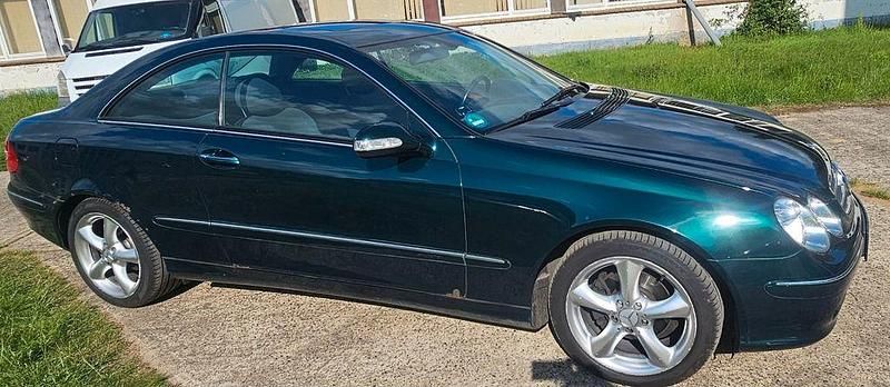 Gebraucht Mercedes CLK200 Elegance 163 PS (119 kW) 2003 Grün Coupé