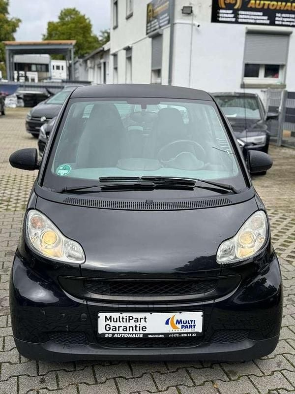 Tridion uni schwarz Gebraucht 2009 Smart ForTwo Coupé Basis Kleinwagen | 3.999 € (Guter Preis) - Bild 1/4