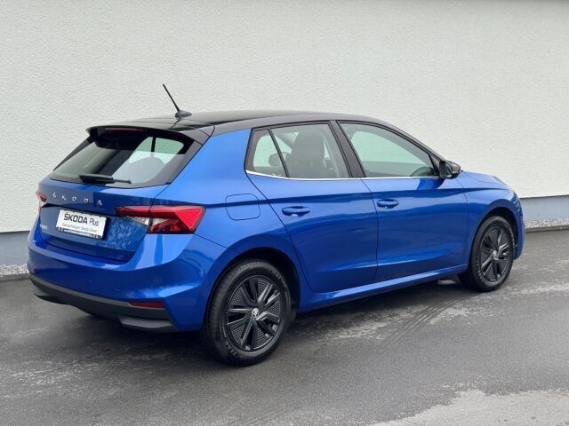 Gebraucht Skoda Fabia Style 110 PS (80 kW) 2022 Blau Kleinwagen