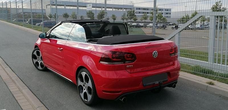 Gebraucht VW Golf Cabriolet GTI 211 PS (155 kW) 2012 Rot Cabrio