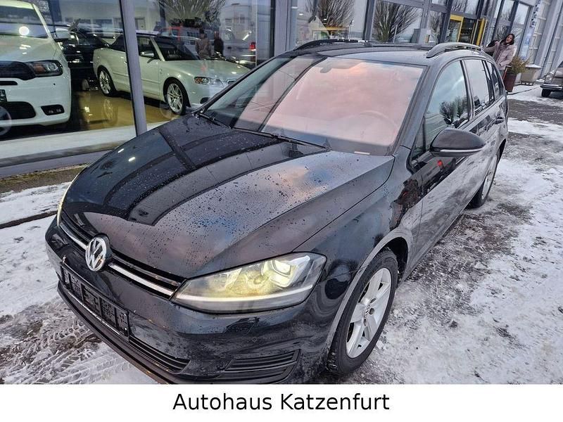 Schwarz Gebraucht 2015 VW Golf VII Comfortline Kombi | 12.190 € (Fairer Preis) - Bild 1/4