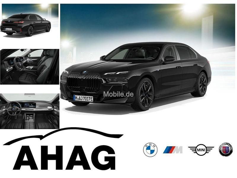 Schwarz Gebraucht 2022 BMW i7 Sport Line Limousine | 82.840 € (Fairer Preis) - Bild 1/4