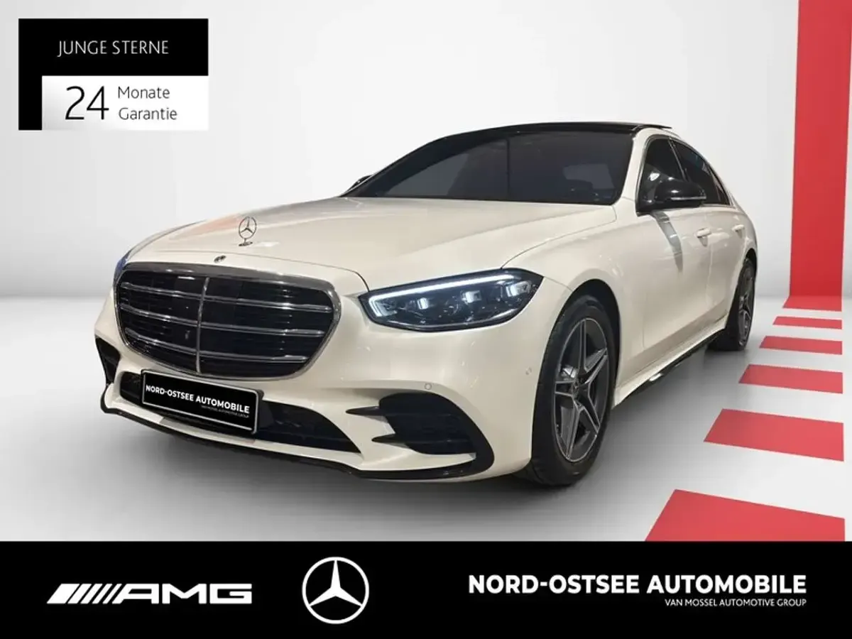 Gebraucht Mercedes S450 AMG 381 PS (280 kW) 2022 Weiß Limousine