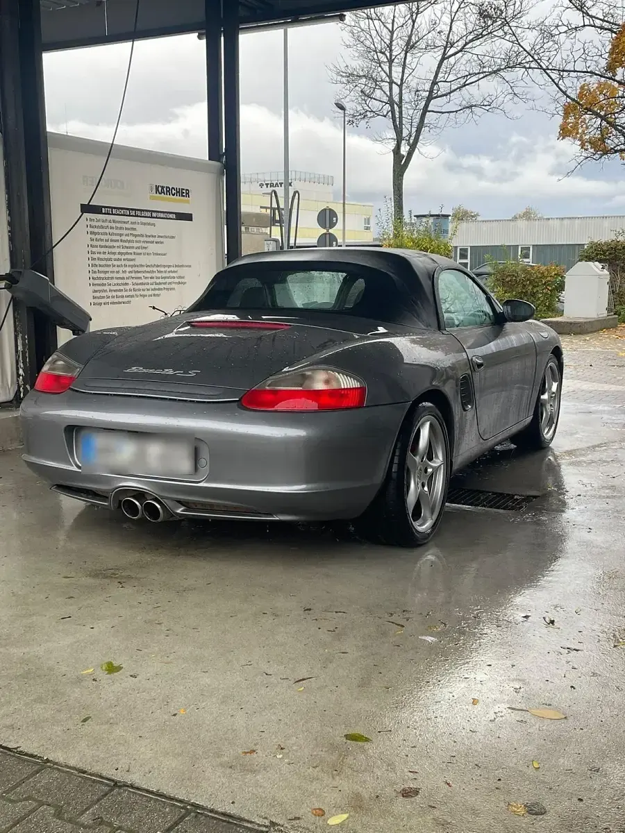 Gebraucht Porsche Boxster 260 PS (191 kW) 2002 Silber Cabrio