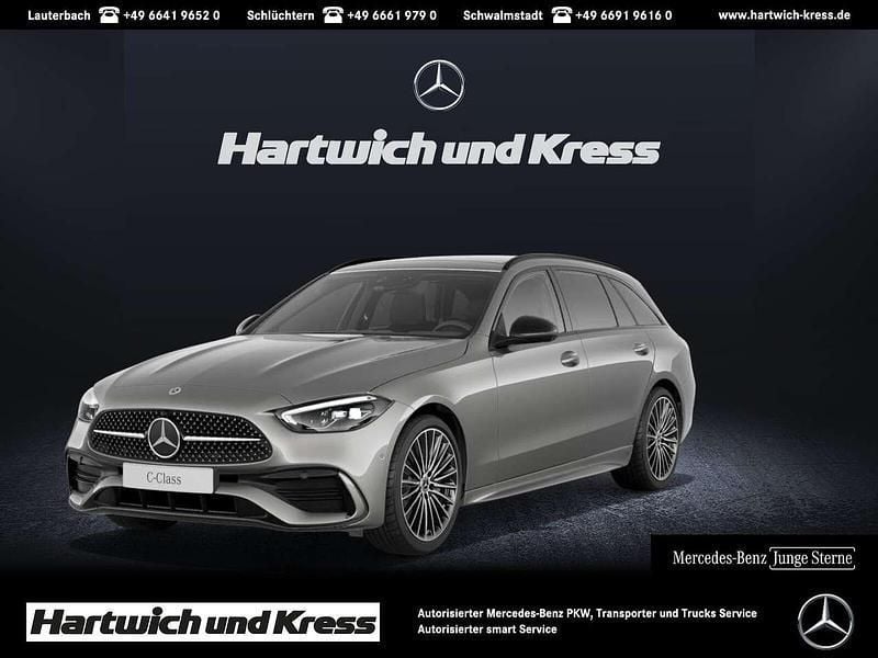 Mojavesilber lack Gebraucht 2024 Mercedes C180 AMG line Kombi | 42.790 € (Teuer) - Bild 1/4